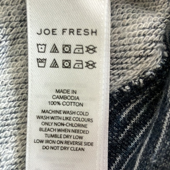 2/$20 Sweatshirt miniskirt set Joe Fresh space-dye cotton Large - Picture 8 of 14